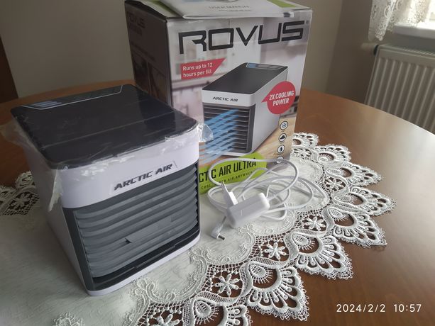 Mini oczyszczacz oraz wentylator powietrza ROVUS