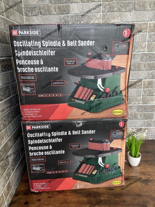 Шліфувальна машина гріндер PARKSIDE PSSO 500 A1