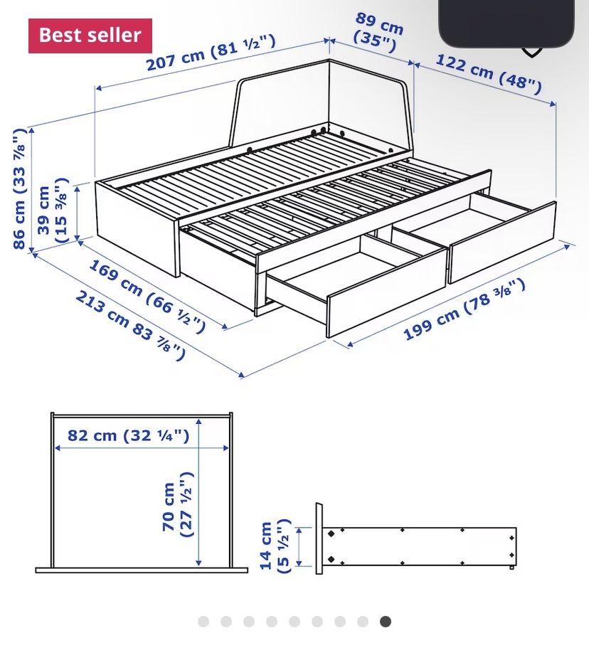 Cama de solteiro