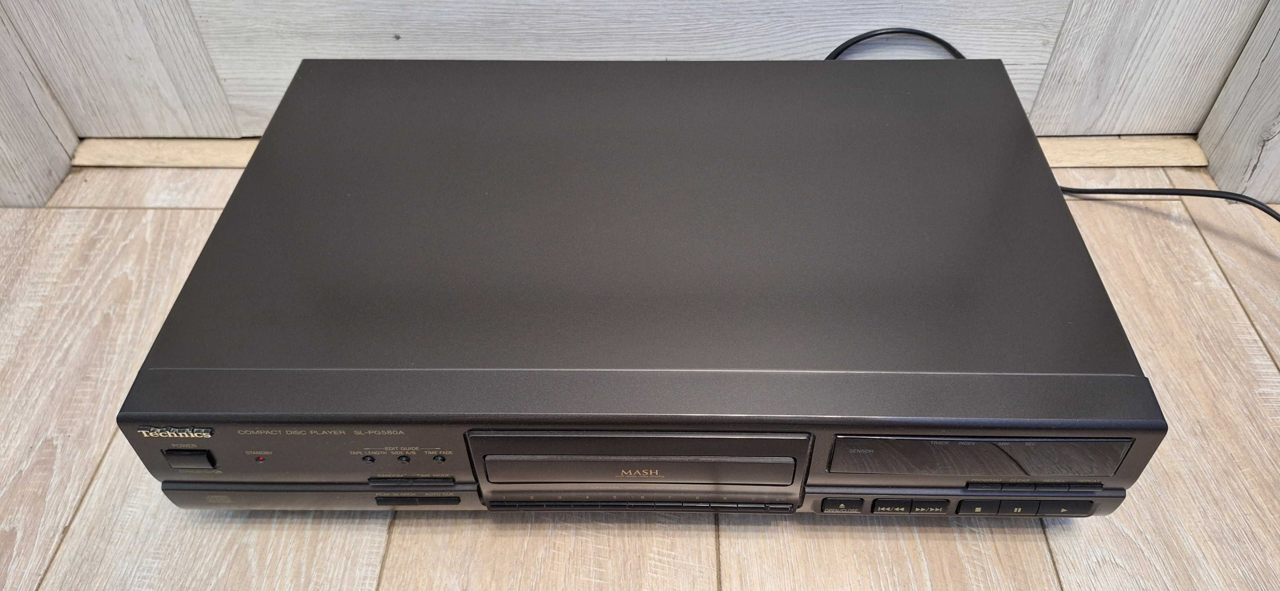 Technics Odtwarzacz CD SL-PG 580A + Przewody I PILOT !! 100 % Sprawny!
