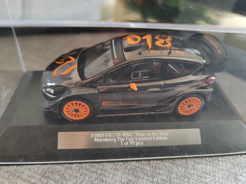 Model Ford Fiesta WRC Year od the Dog Nurnberg Toy Fair Limited  1of99