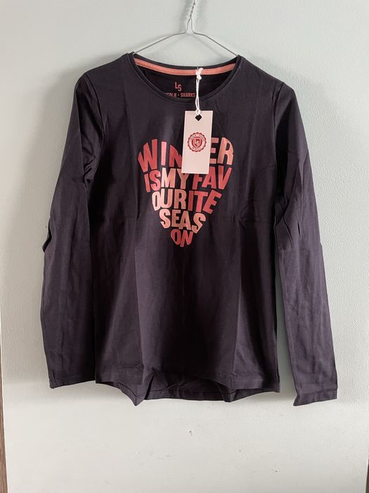 Bawełniana bluzka dla dziewczynki 164 cm