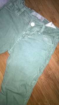 spodnie jeans dla dziewczynki Zara BabyGirl 86 12/18miesięcy