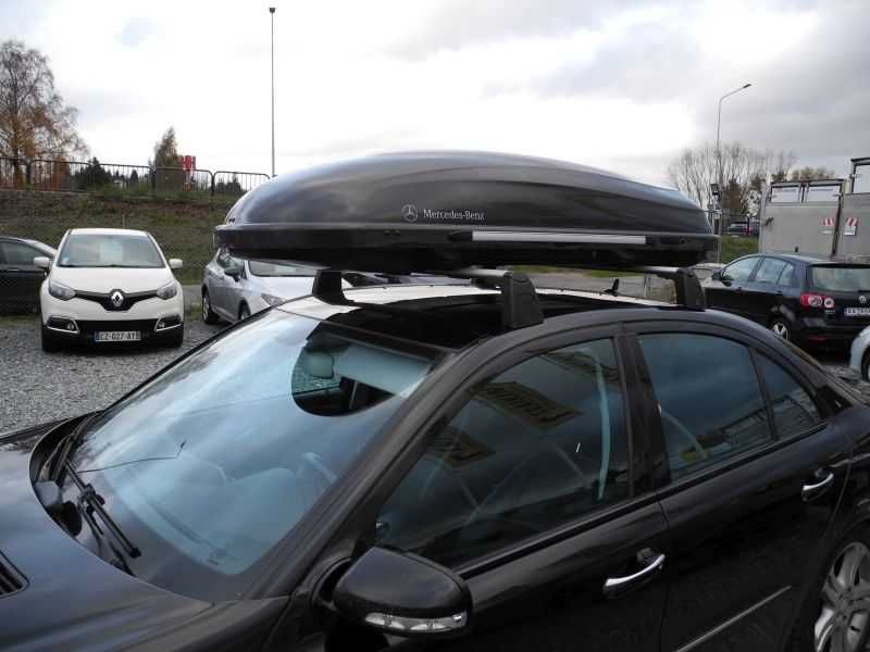 Box Dachowy Mercedes-Benz 400 l. bagażnik oryginał + belki mocujące