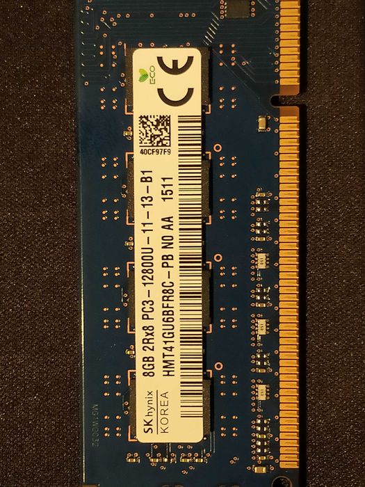 Pamięć RAM PC DIMM DDR3 SKhynix 2x8GB PC3-12800U 1600MHz