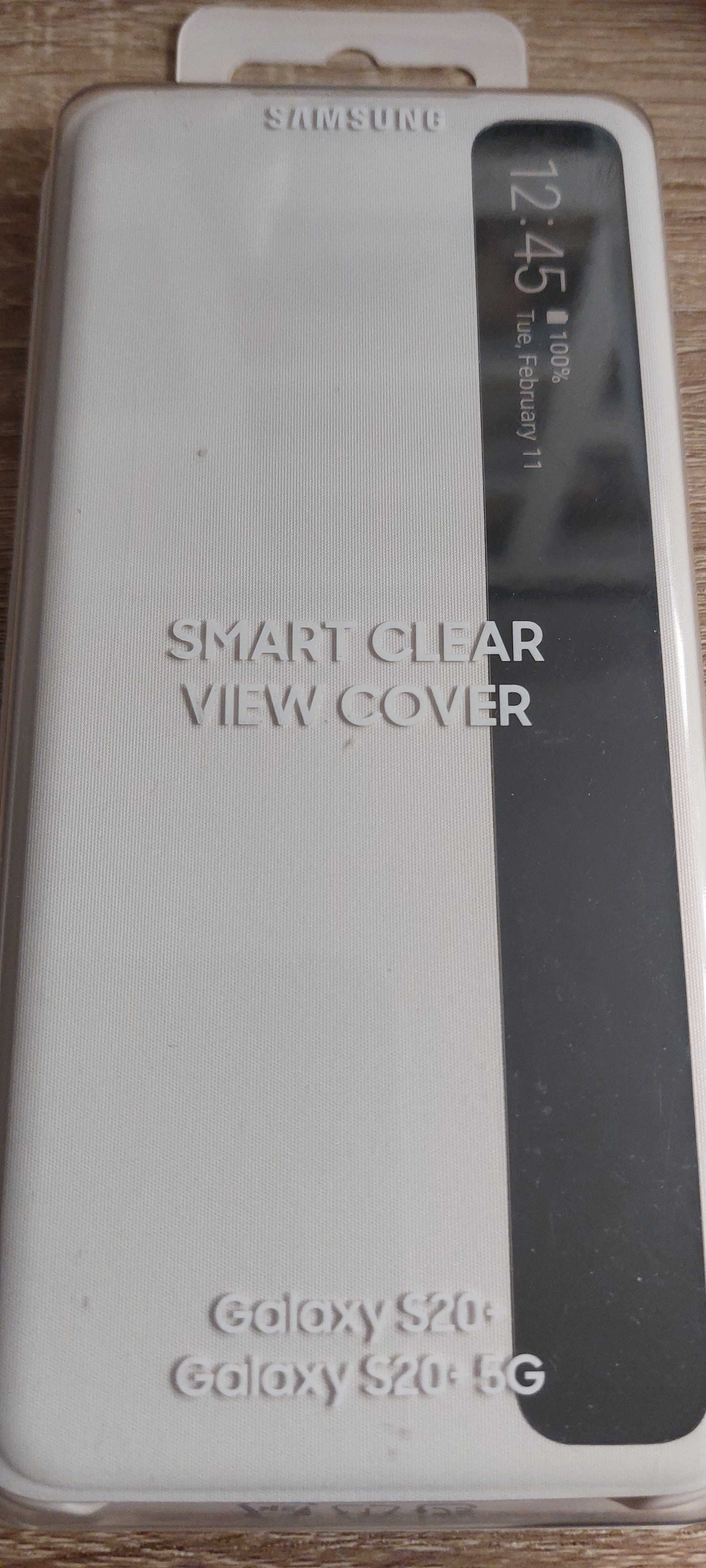 Etui Samsung smart clear view cover galaxy S20+5G