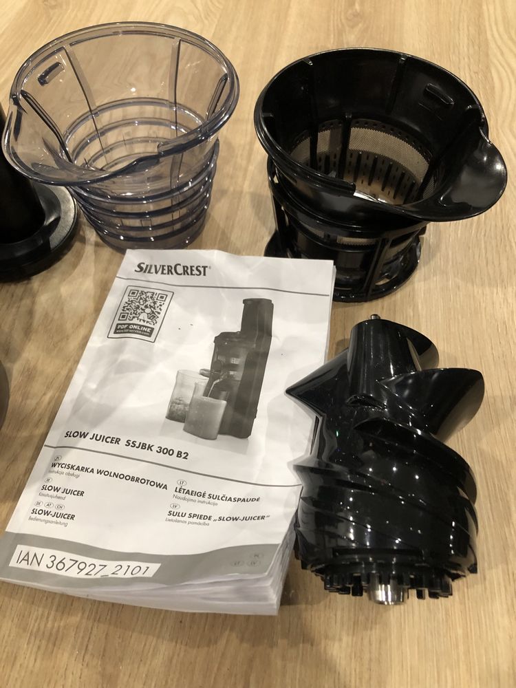Wyciskarka Wolnoobrotowa Silvercrest SLOW JUICER