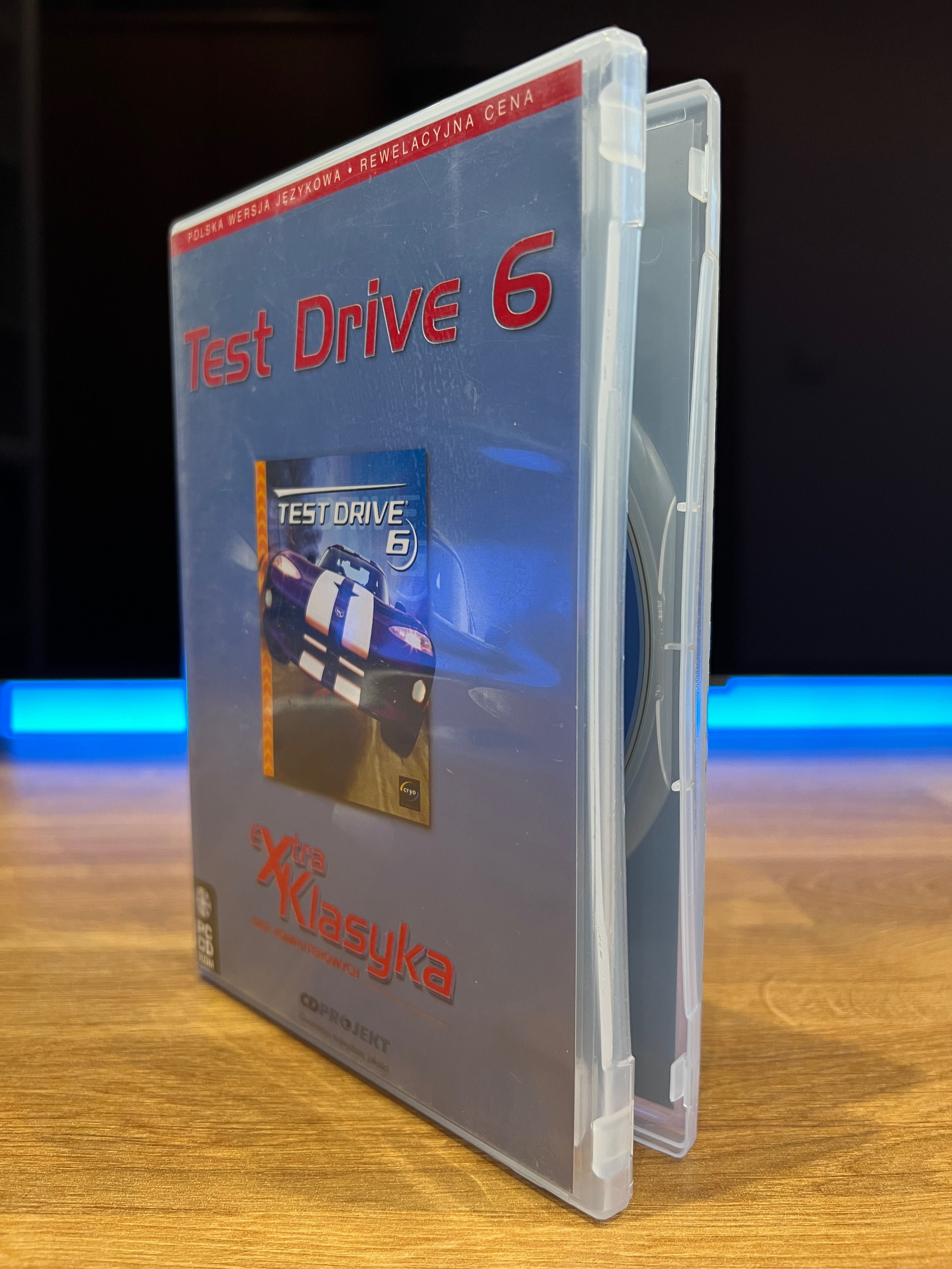 Test Drive 6 gra (PC PL 2000) DVD BOX kompletne wydanie eXtra Klasyka