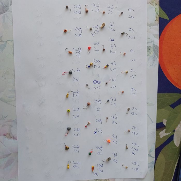 Mormyszki wolframowe