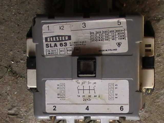 Stycznik SLA 63 100 A 220V 50 HZ