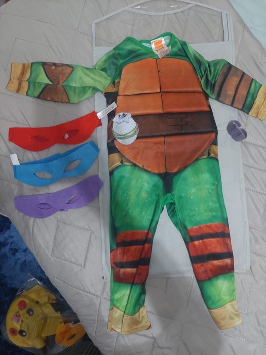 Fatos carnaval pokemon e tartaruga ninja