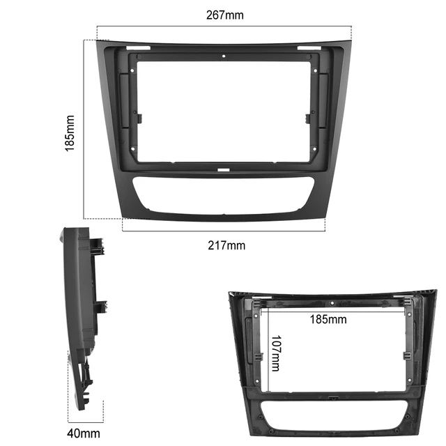 Rádio android 2/64GB 9" mercedes benz CLS W211 gps wifi Carplay NOVO