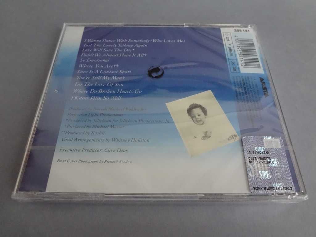 WHITNEY Whitney Houston CD Folia NOWA