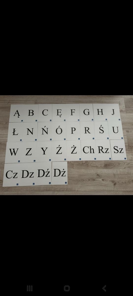 Karty edukacyjne MAC Litery i dwuznaki