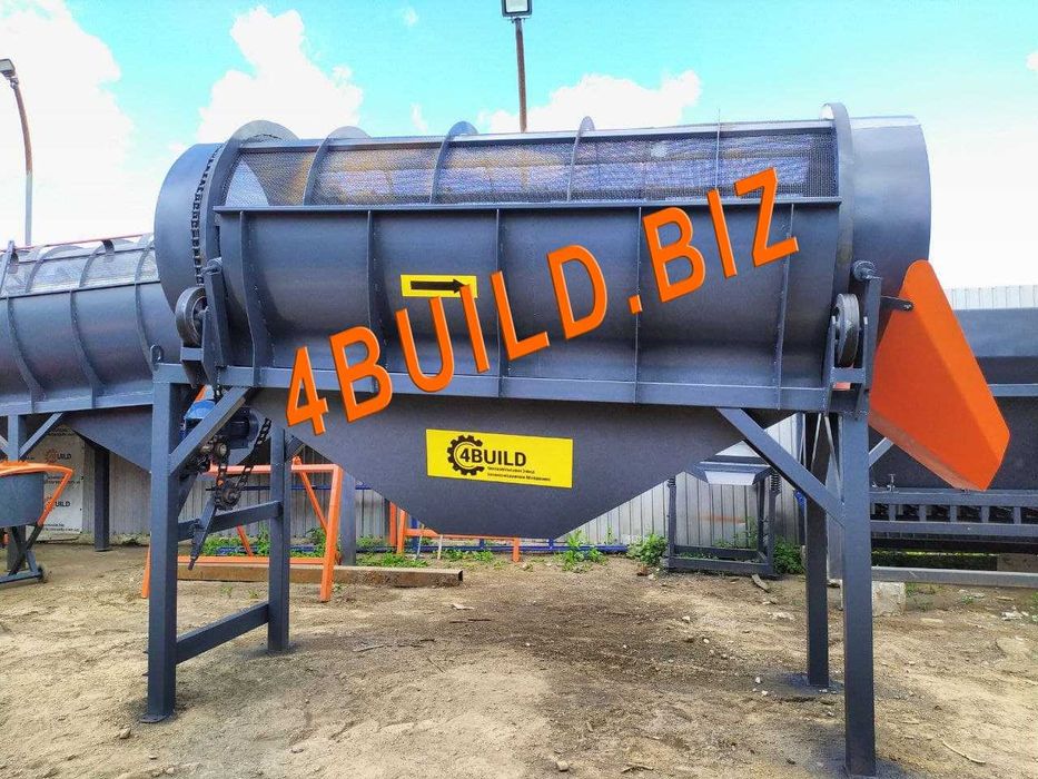 Барабанний гуркіт, сепаратор, сито, просіювач, троммель, калібратор