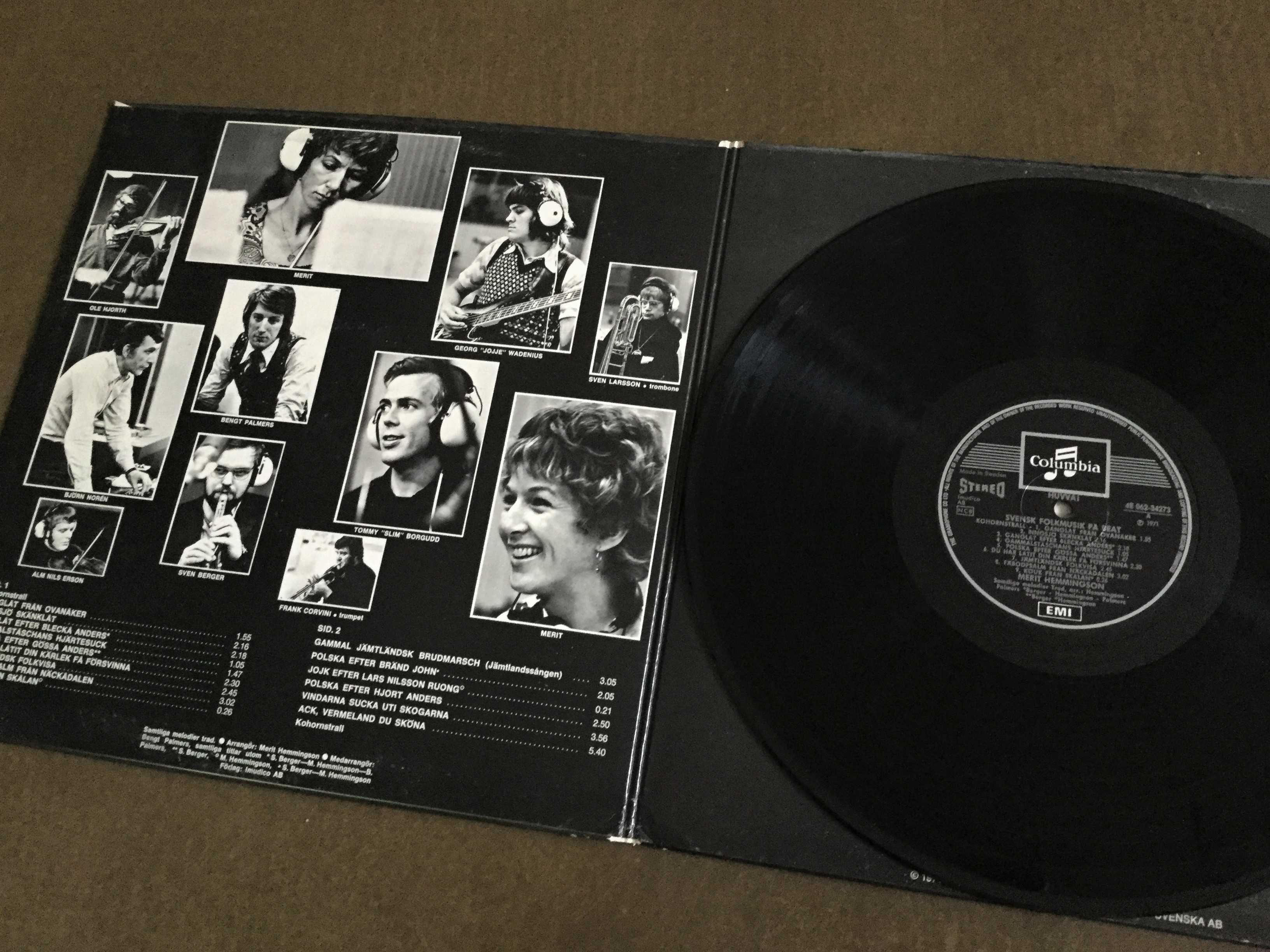Merit Hemmingson – Huvva! LP 1971 Sweden (Jazz)