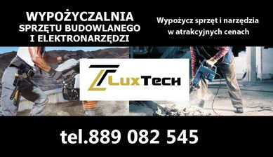 Wypożyczalnia sprzętu budowlanego LUXTECH