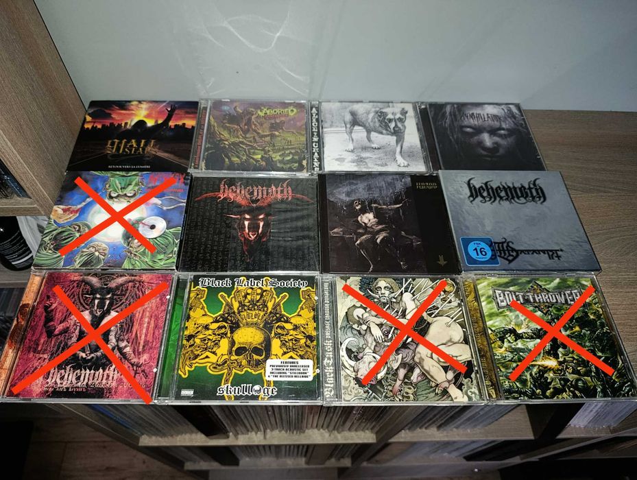 Płyty rock metal Black Death Thrash