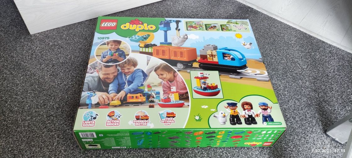LEGO® 10875 Duplo - Pociąg towarowy
