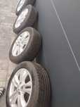 Alufelgi z oponami 17 5x114,3 nissan Qashqai oryginalne
