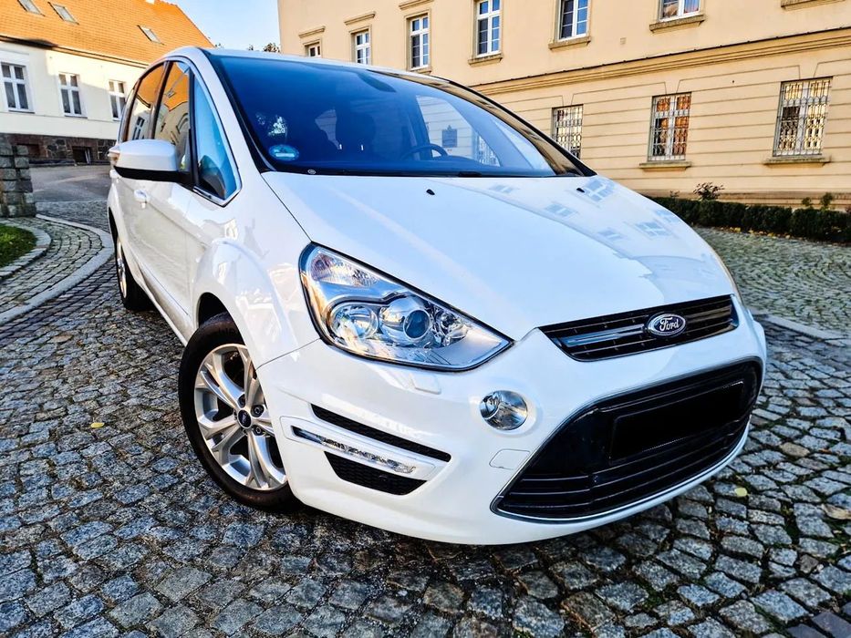Ford S-Max ŚLICZNY BIAŁY+LIFT+Nawi+ALKANTARA+Convers++Alu17+Panorama+XENON+hak+