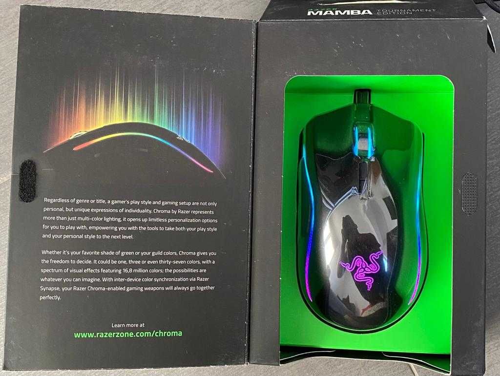 Rato gaming Razer Mamba Tournament Edition