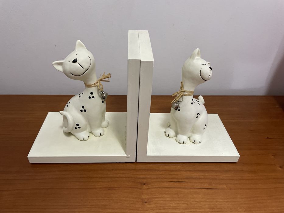 Familia Gatos ceramica decoraticos e suportes livros gatos