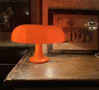 Designerska lampa stołowa Artemide Nessino Pomarańczowa  Ø32H22,3cm