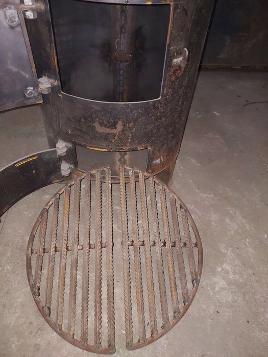 Піч пічка Буржуйка  металева з трубою