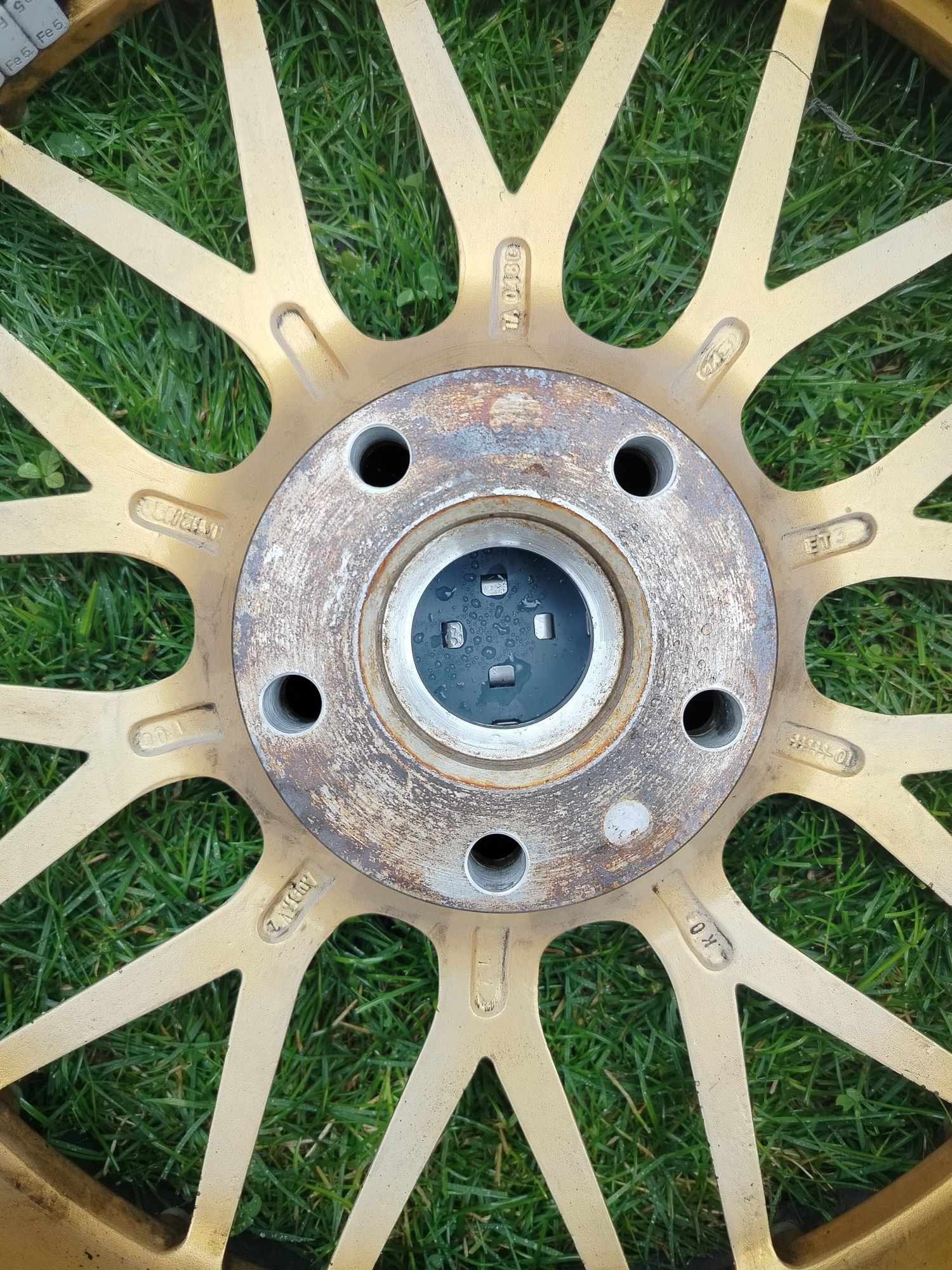 Alufelgi KESKIN 8.5JX19 z oponami Hankook VenstusS1evo3