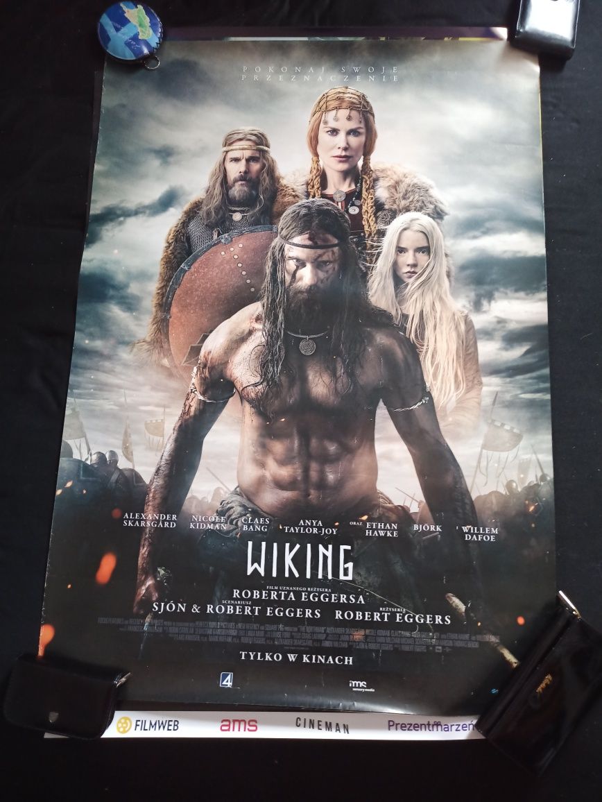Plakat kinowy z filmu "Wiking"