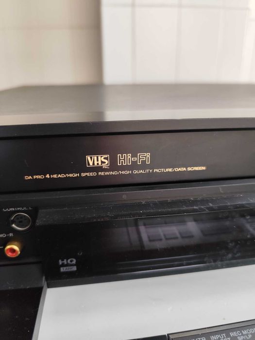 Leitor gravador de vídeo VHS Sony