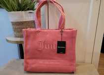 Torebka Damska Shopper Bag Welurowa Juicy Couture