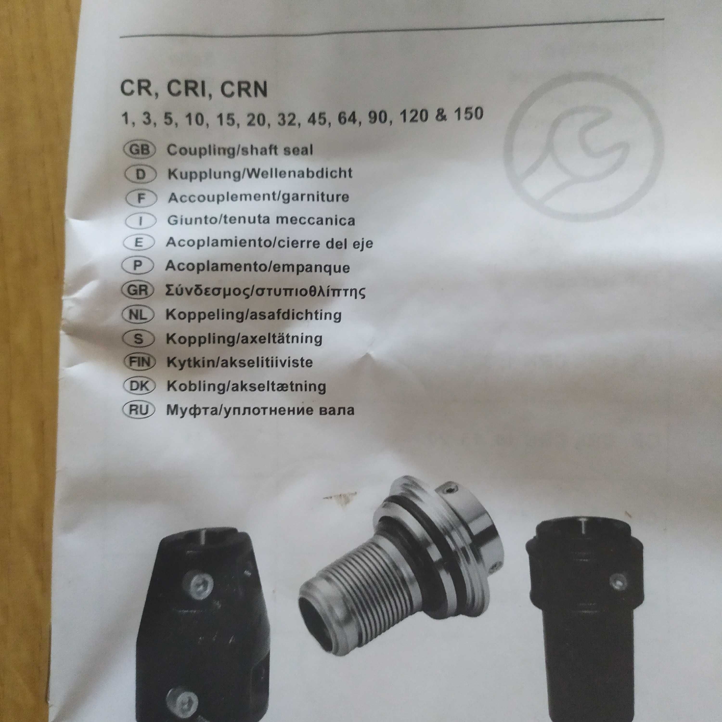 Zestaw Uszczelnienie Wału Grundfos HQQE CR CRN CRI 32 / 45 / 64 / 90