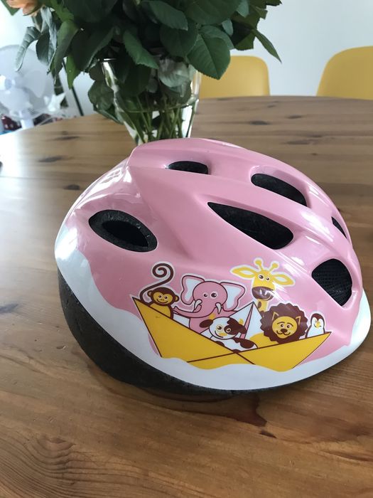 Mega Obniżka Kask dziewczęcy 46-53 cm B’twin