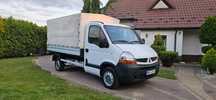 Renault MASTER 2.5 DCI 2008 r SKRZYNIA PLANDEKA PAKA 3 OSOBY  Paka Hak zadbany