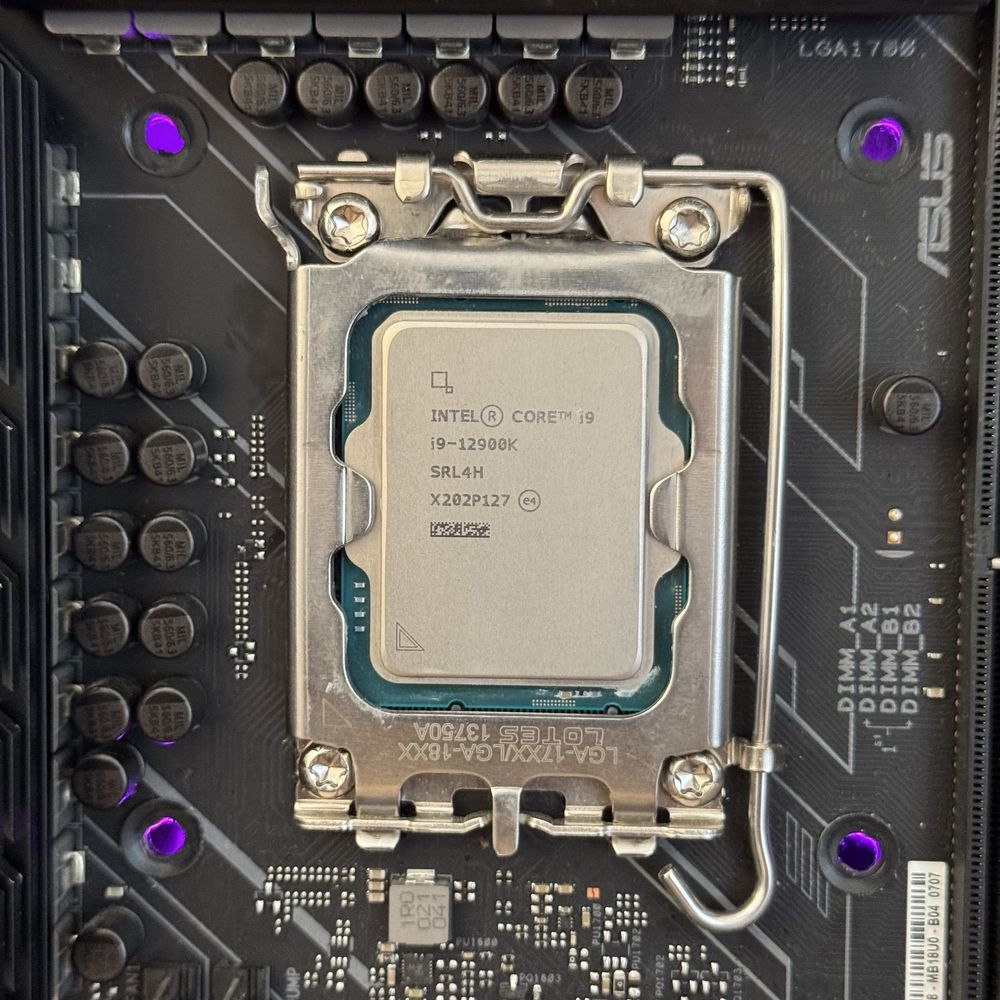 Топ комплект i9 12900K, Z690 Asus Tuf процесор, материнська плата