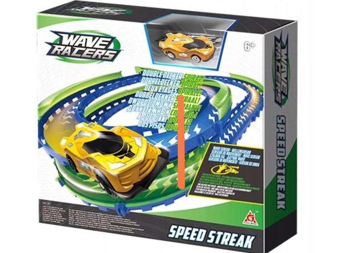 Tor rajdowy Wave Racers wyścig Powrót Napęd Sterowanie gestami