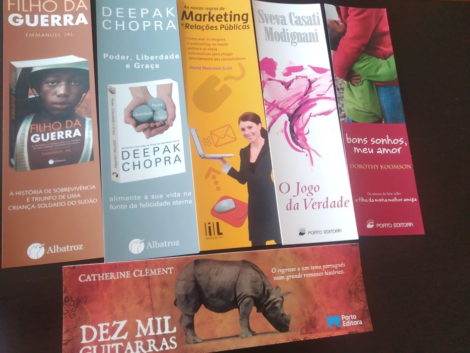 Marcadores de livros