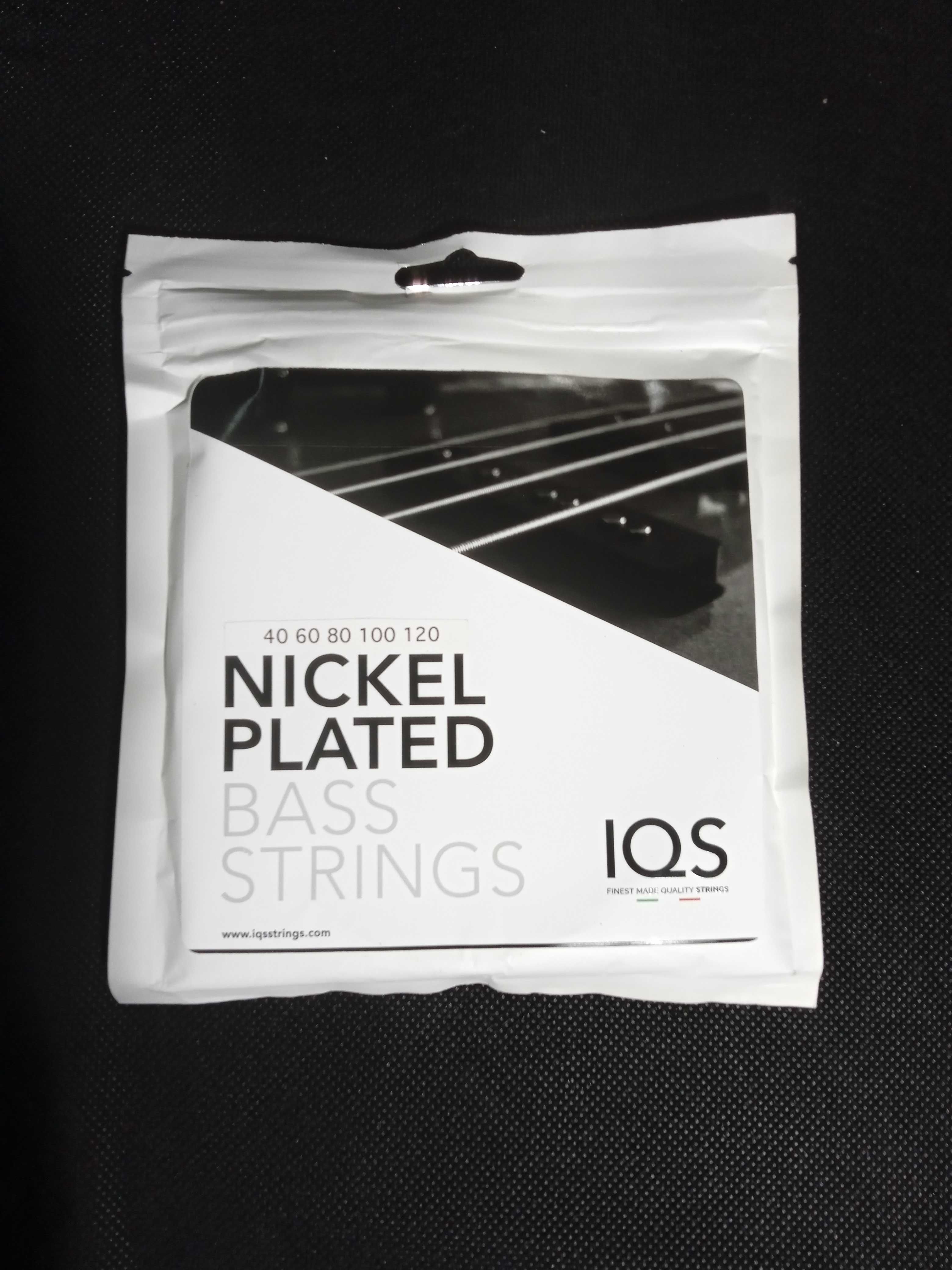 IQS 40-120 nikiel struny do gitary basowej 5 strunowej