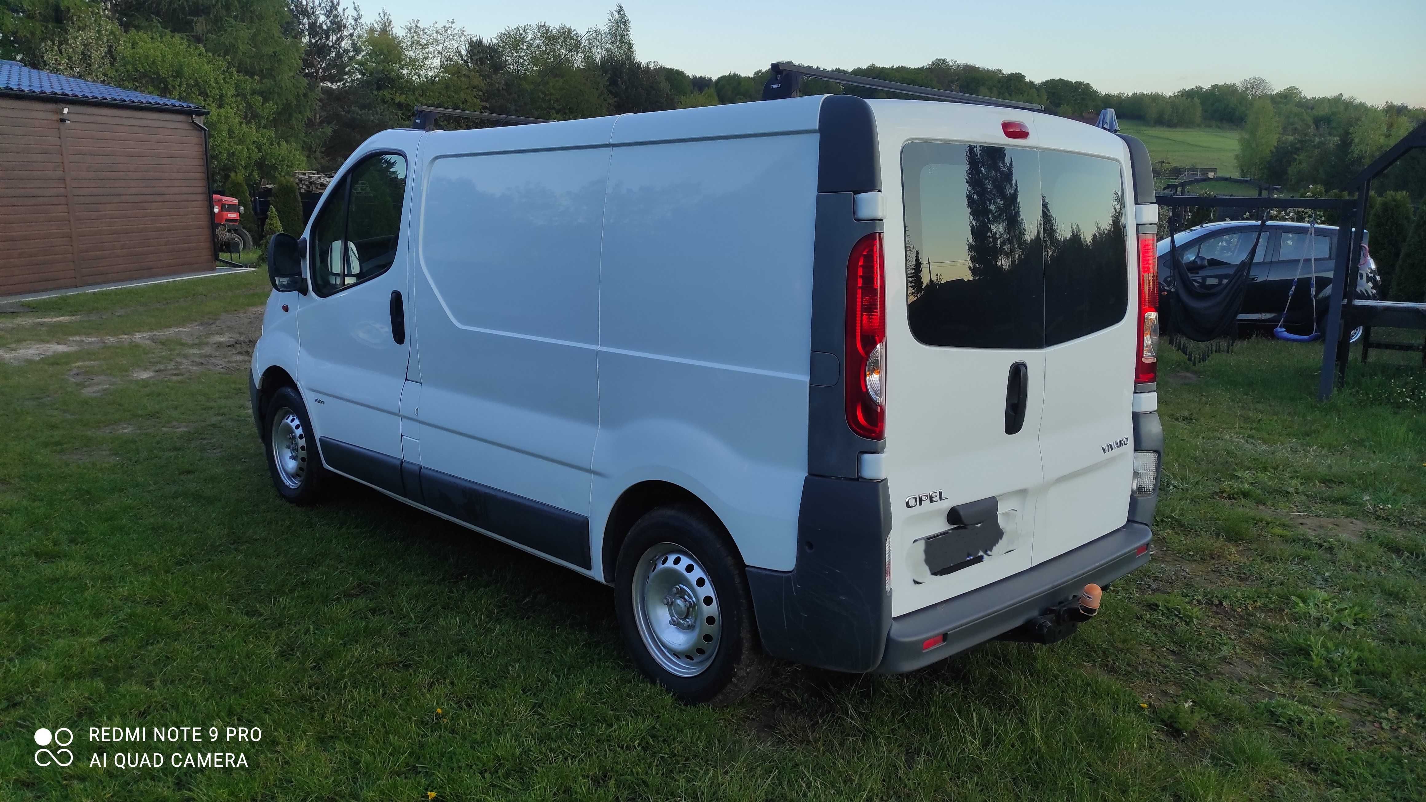 Opel Vivaro L1H1 2.0 CDTi 2009 rok KLIMA super stan ORYGINAŁ serwis