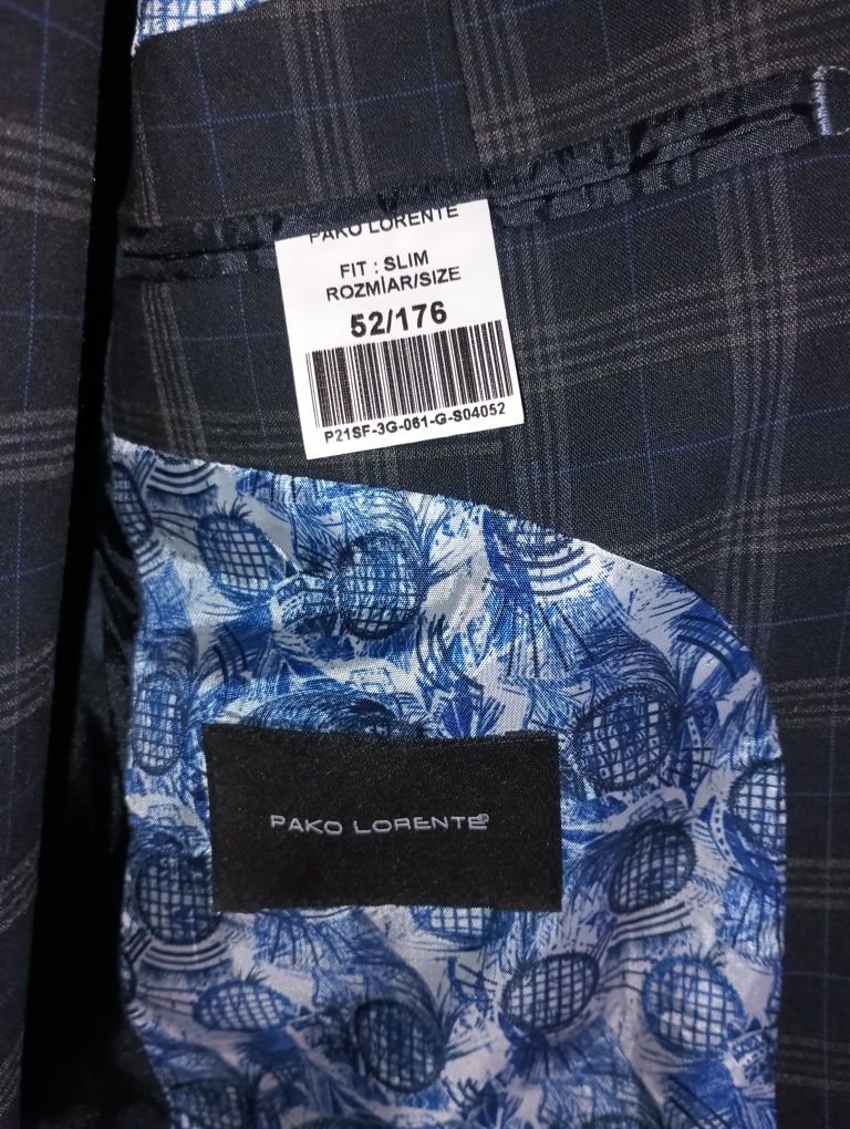 Modny garnitur slime 52/176