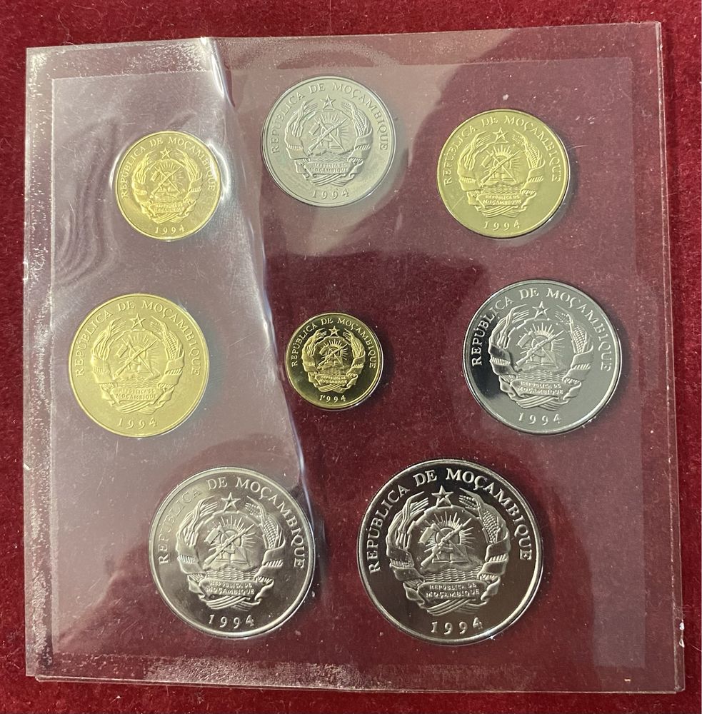 Moedas Mocambique 1994