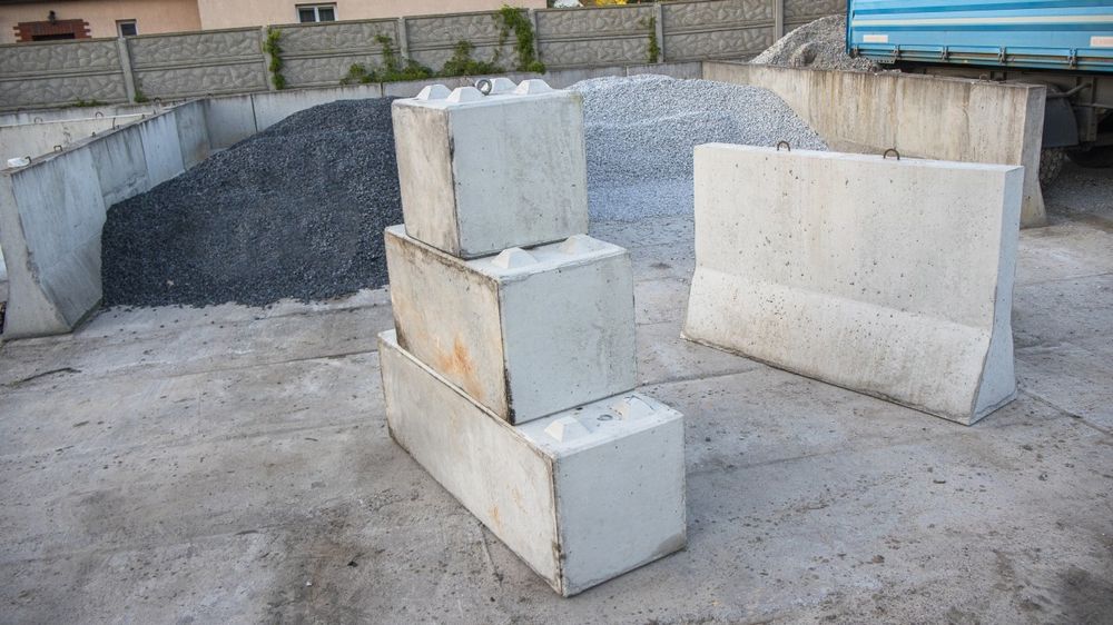Blok betonowy typu lego 180x60x60