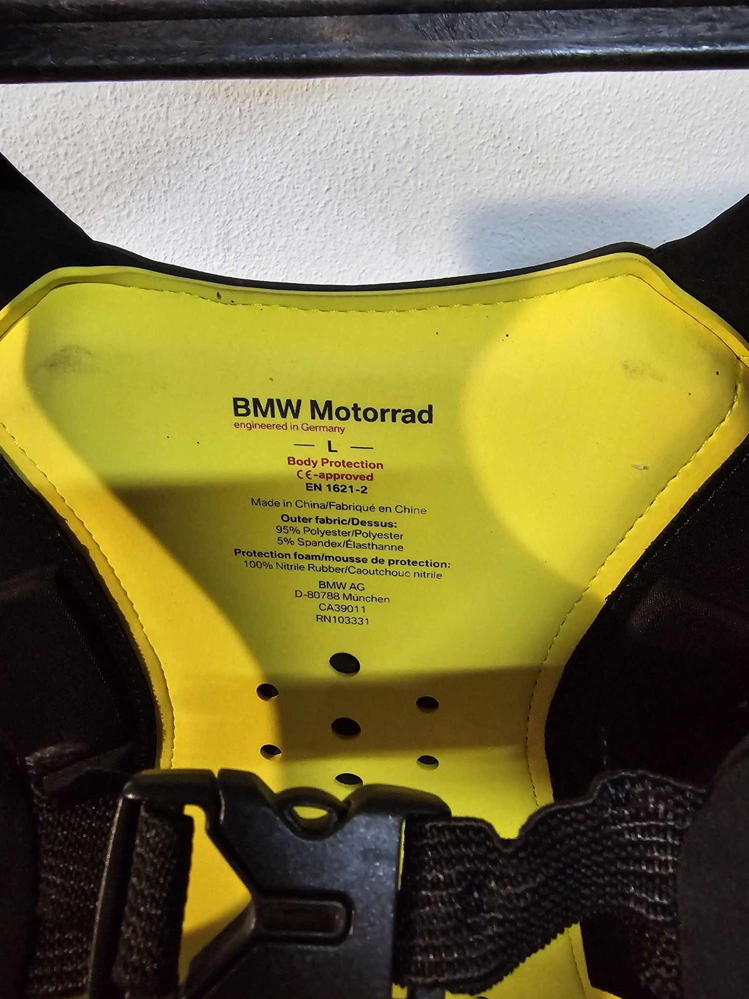 BMW  colete protecção