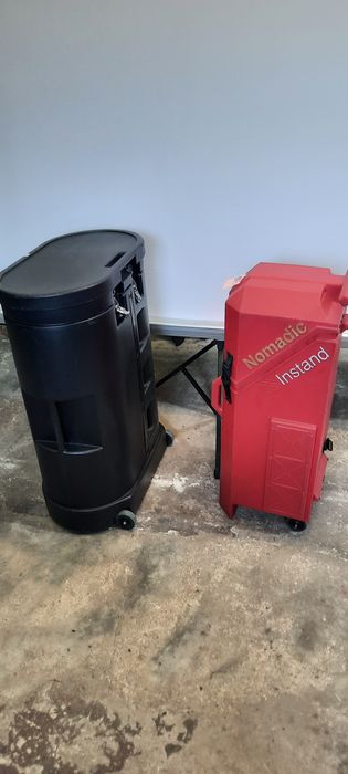 Caixa de transporte de ferramentas  com rodas obras