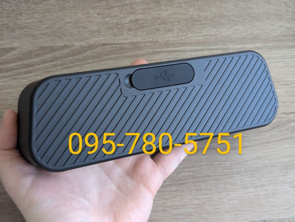 Колонка Bluetooth 5.4, USB флешка, FM радіо, AUX, SD карта, ipx5