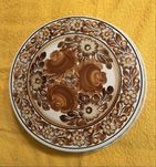 Włocławek Koło patera na tort ceramiczna fajans tortownica
