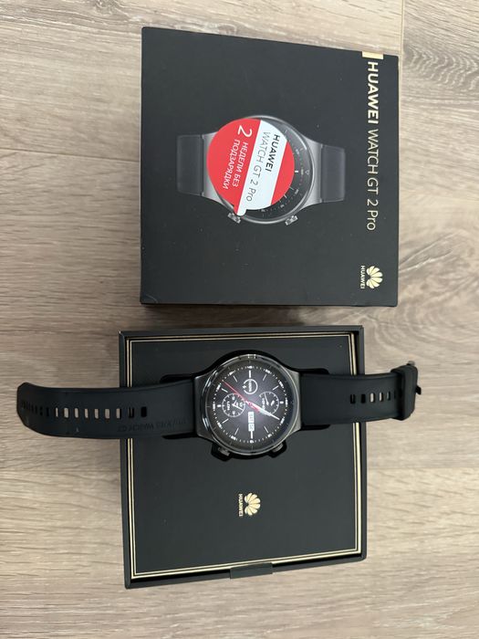 Смарт годинник Huawei Watch GT 2 Pro Працюють з любим телефоном