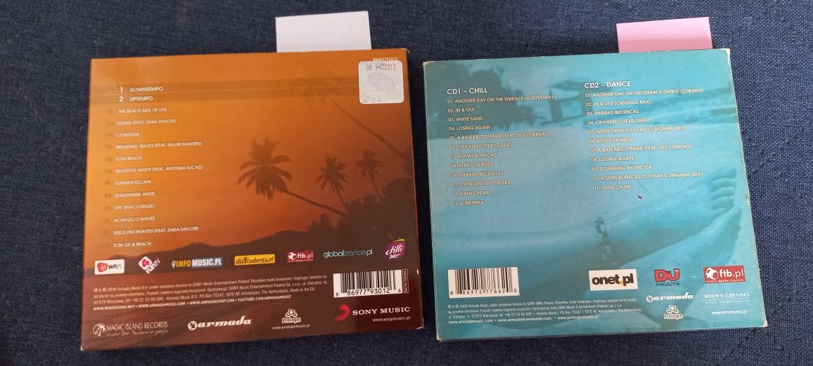 Płyty CD sunlounger 4 szt